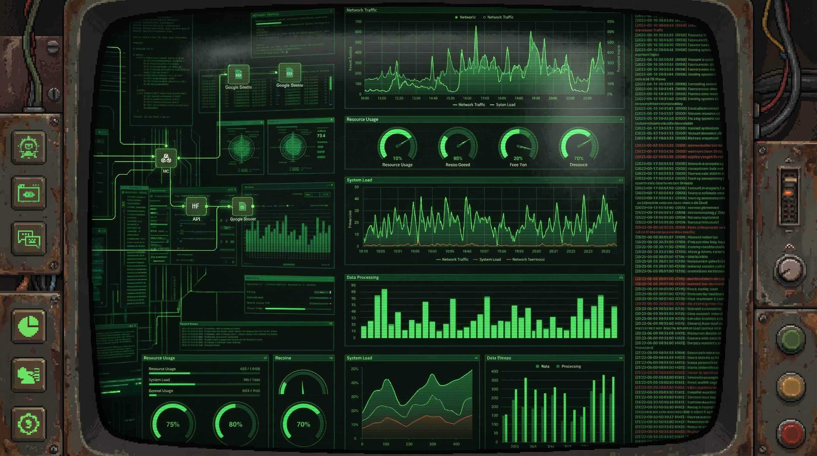 Дашборд с ключевыми метриками