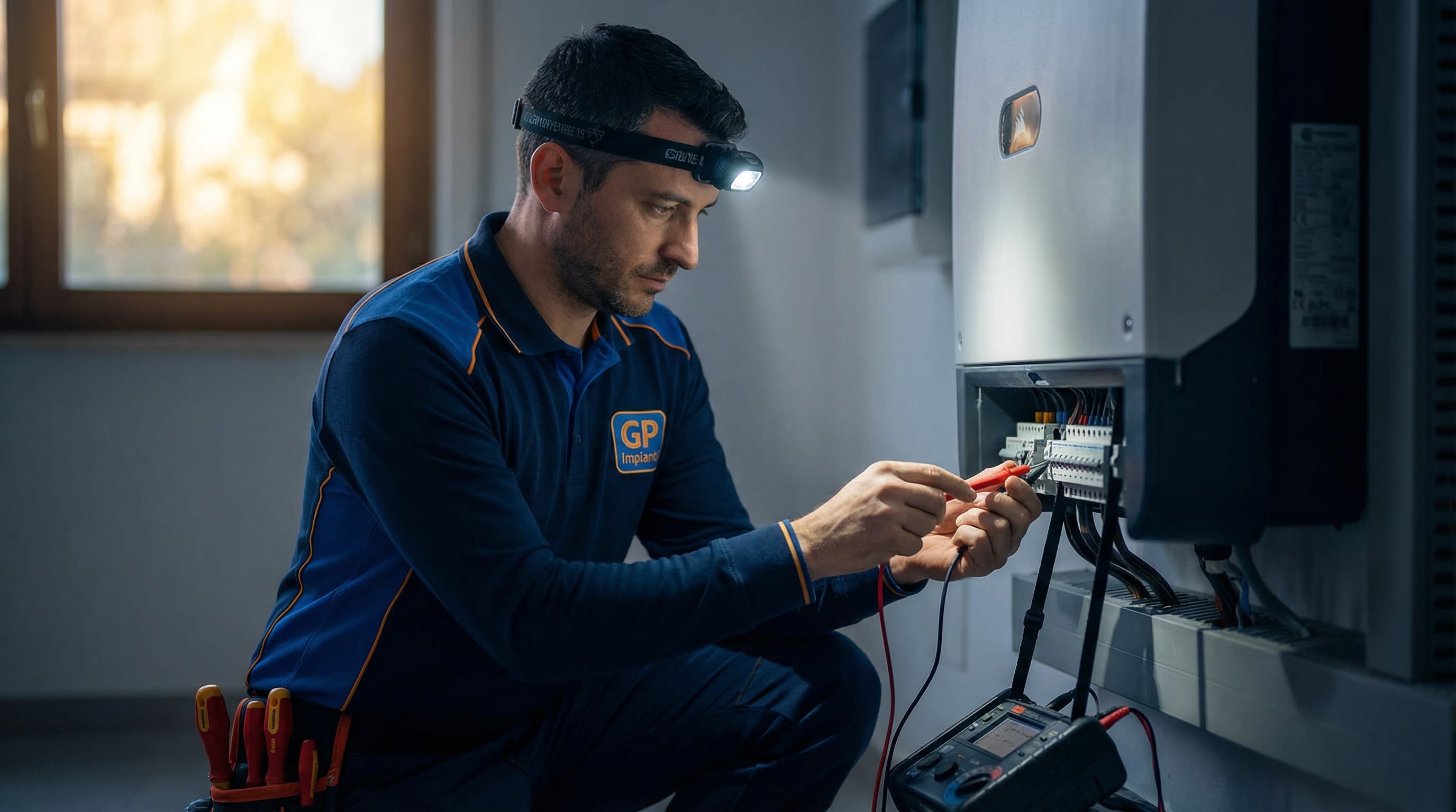 Pronto intervento fotovoltaico Olbia 24/7: ripristino inverter SolarEdge Huawei Enphase entro 3h Costa Smeralda - GP Impianti F-Gas