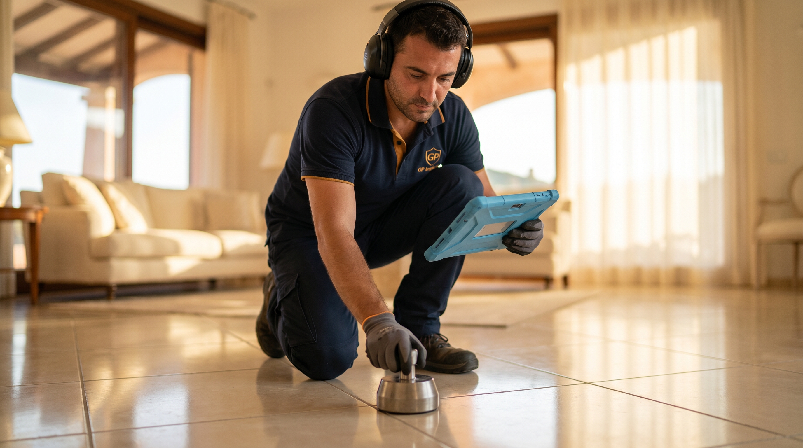 Ricerca perdite acqua Sardegna: tecnologia termocamera FLIR senza demolizioni Nuoro Olbia - GP Impianti idraulici certificati