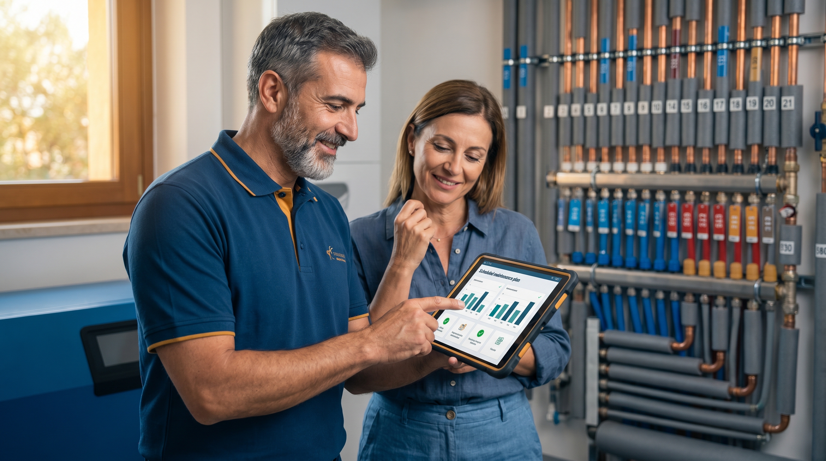 Metodo GP Impianti idraulico Sardegna: diagnosi gratuita, preventivo trasparente, installazione UNI 9182, garanzia 24 mesi