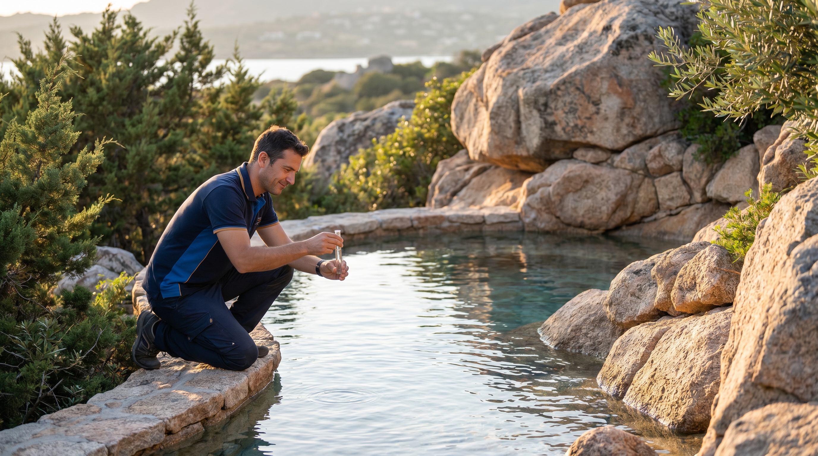 piscine costa smeralda - Biopiscine e Sostenibilità: Il Futuro del Lusso | GP Impianti