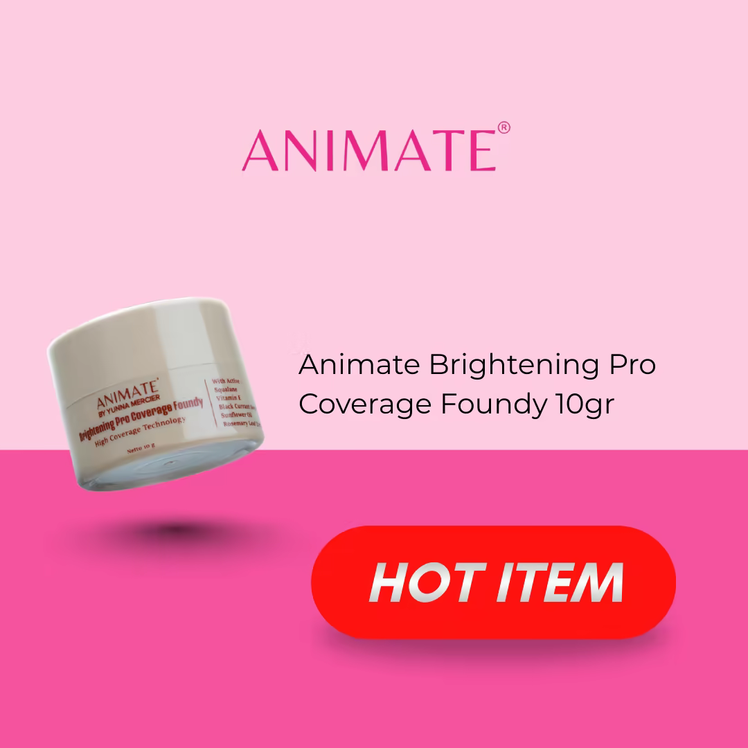 Animate Brightening Pro Coverage Foundy 10gr