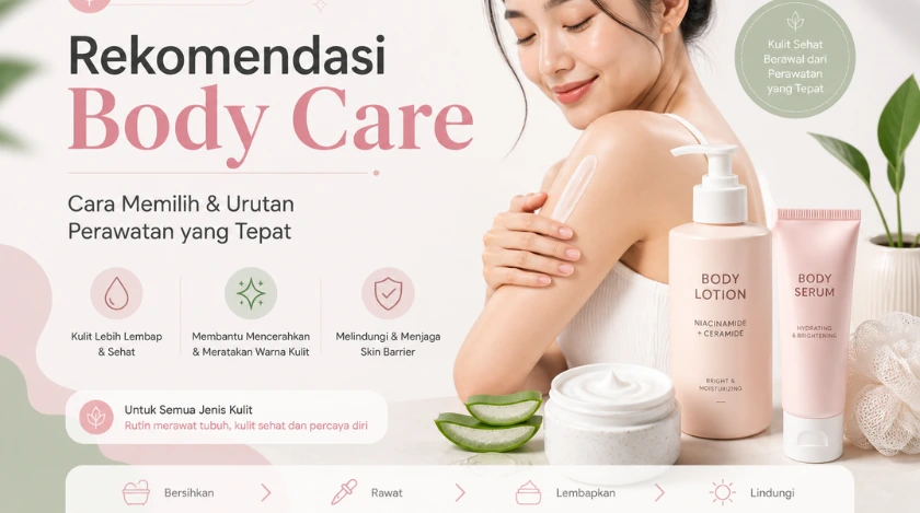 Rekomendasi Body Care Untuk Perawatan Tubuh yang Tepat