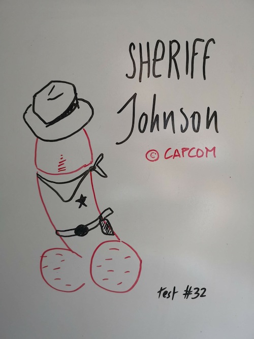 El Sheriff Johnson era la polla.