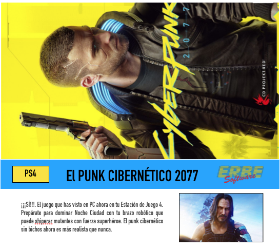 El punk cibernético 2077
