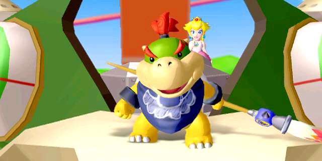 Según el lore oficial del juego Peach es la madre de Bowser Jr.