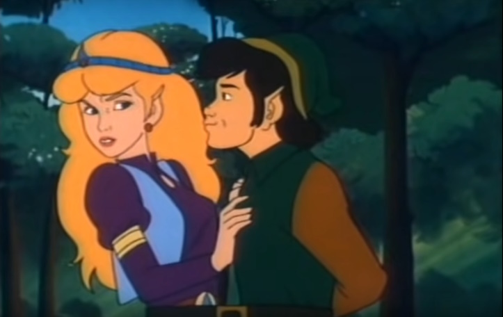 Link quiere tema, pero la estrecha de Zelda le rechaza. Qué se habrá creído, rechazar al Elegido, menudo zorrón.