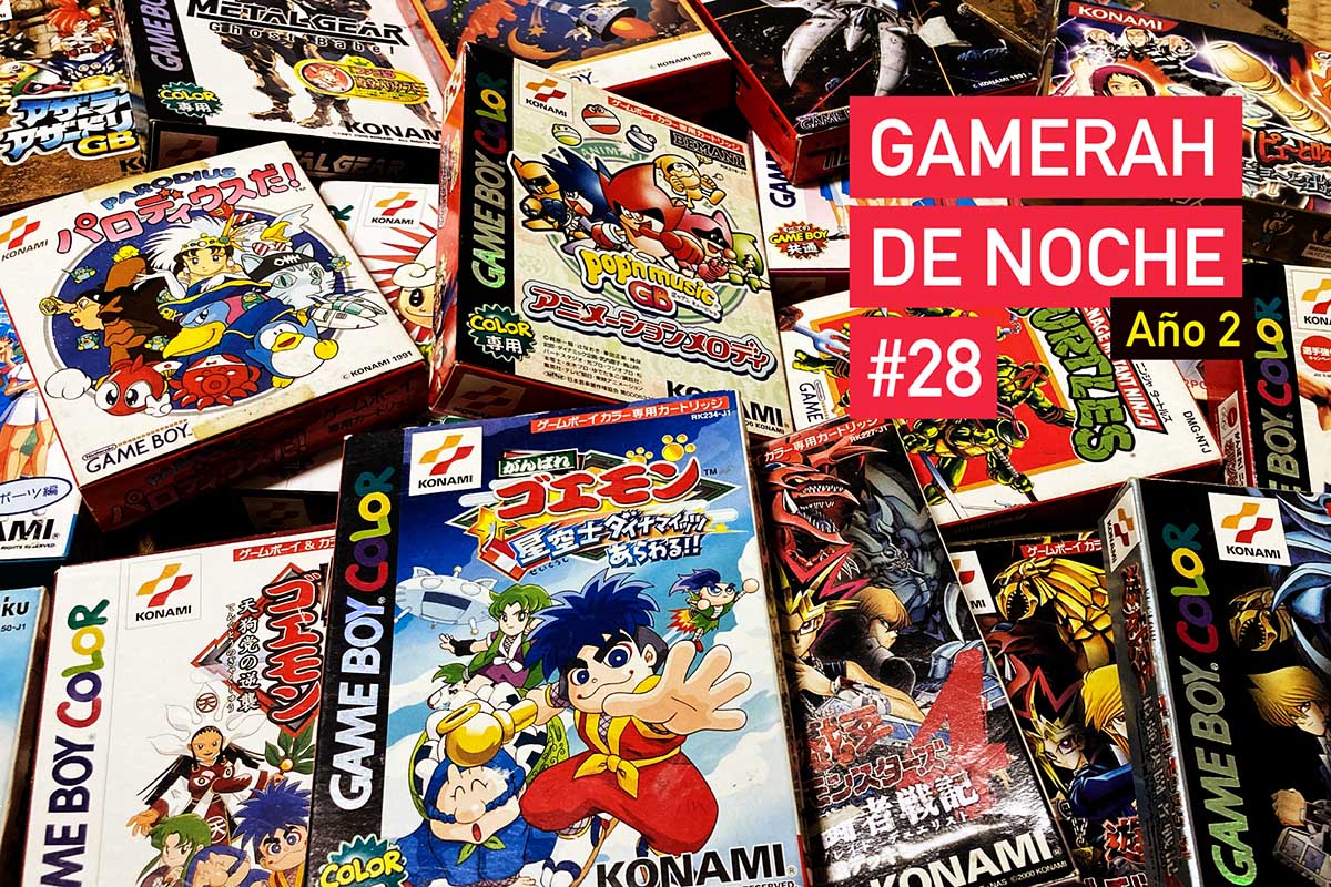 Gamerah de noche A2 #28: De cuando Konami era Konami