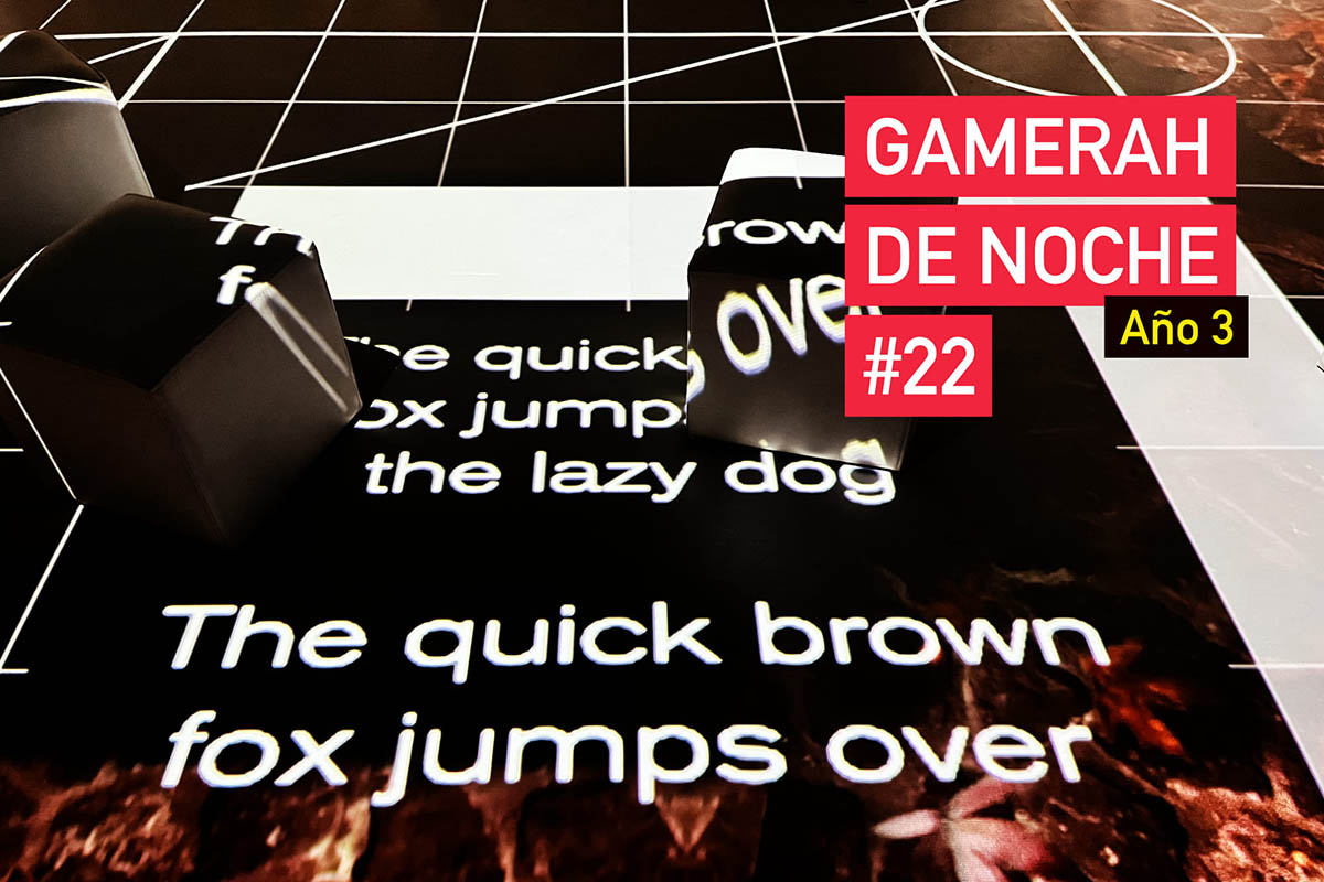 Gamerah de noche A3 #22: Juegos musi... de ritmo