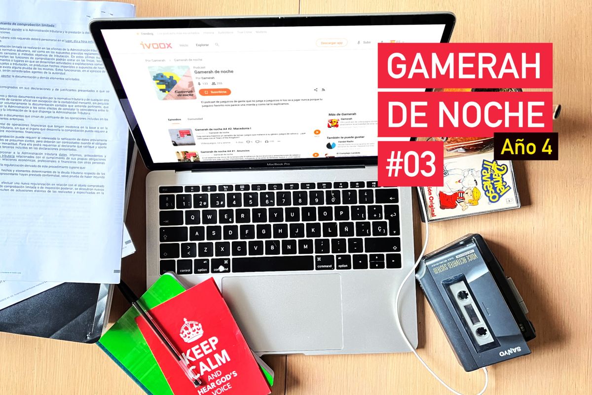 Gamerah de noche A4 #3: ¿Y si hubiera un videojuego?