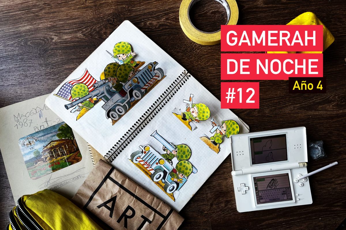 Gamerah de noche A4 #12: Libretas