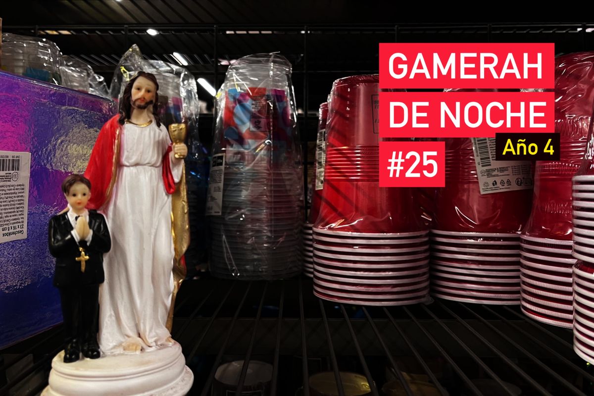 Gamerah de noche A4 #25: Con mácula