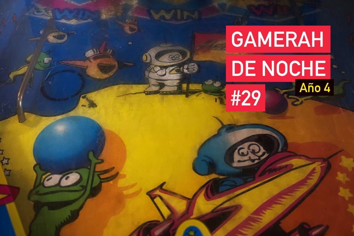 Gamerah de noche A4 #29: Chorrijuegos