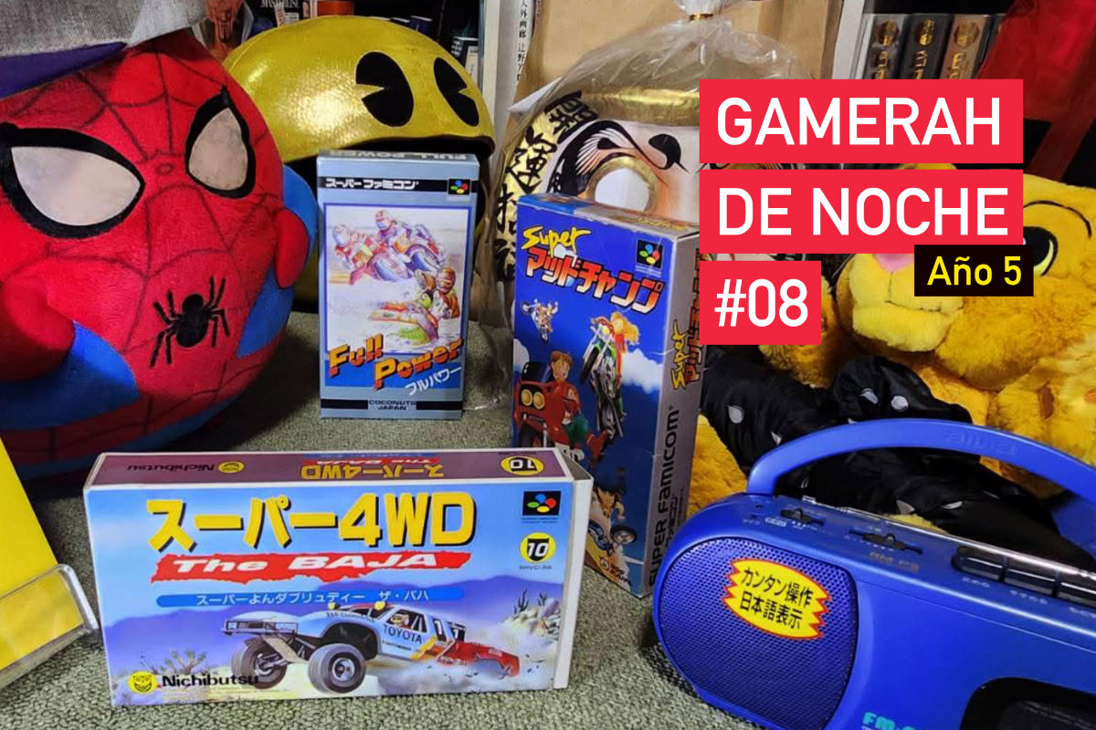 Gamerah de noche A5 #08: Club de Lectura VI - Juegos de carreras