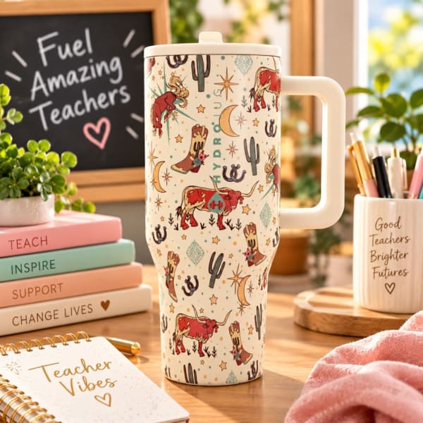 HydroJug Traveler 40oz Insulated Tumbler for Teachers