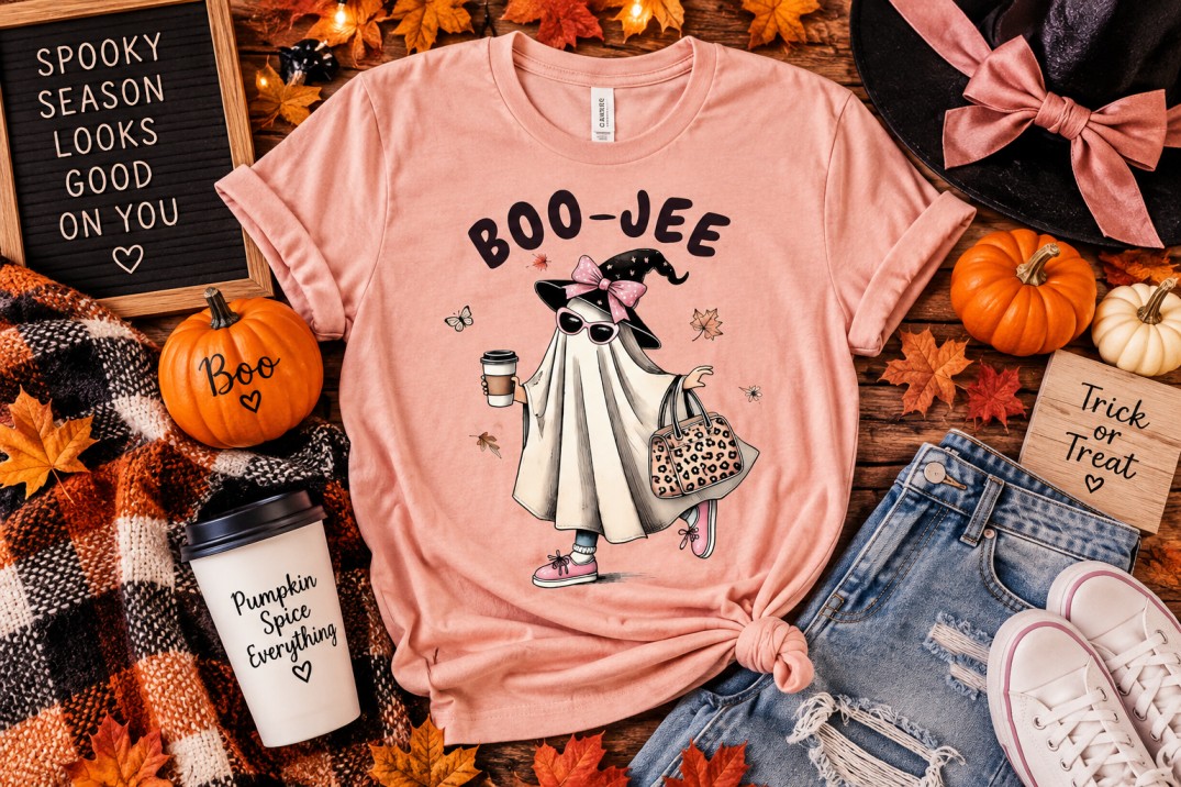 Basic Witch Halloween Graphic Tee
