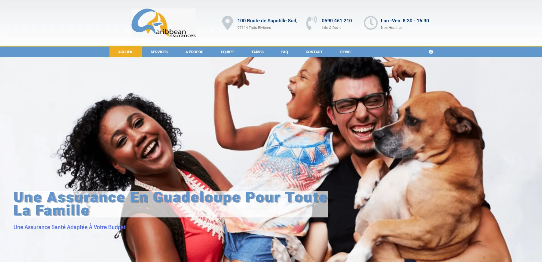 Capture d'écran du projet Création Site Web Services Financiers