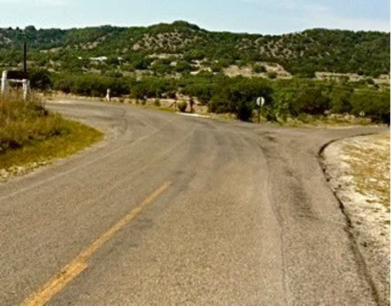 Two roads — the road less traveled