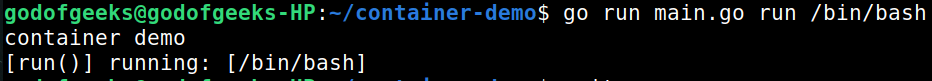 go run main.go run /bin/bash