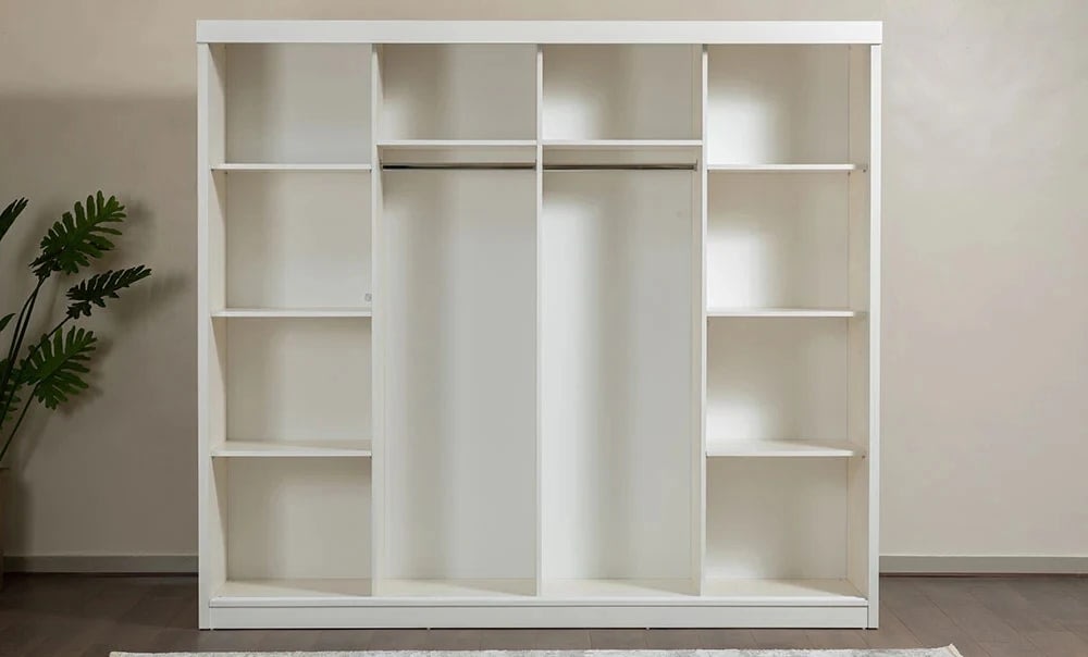 غرفة نوم لوتس بدولاب جرار - عرض 4