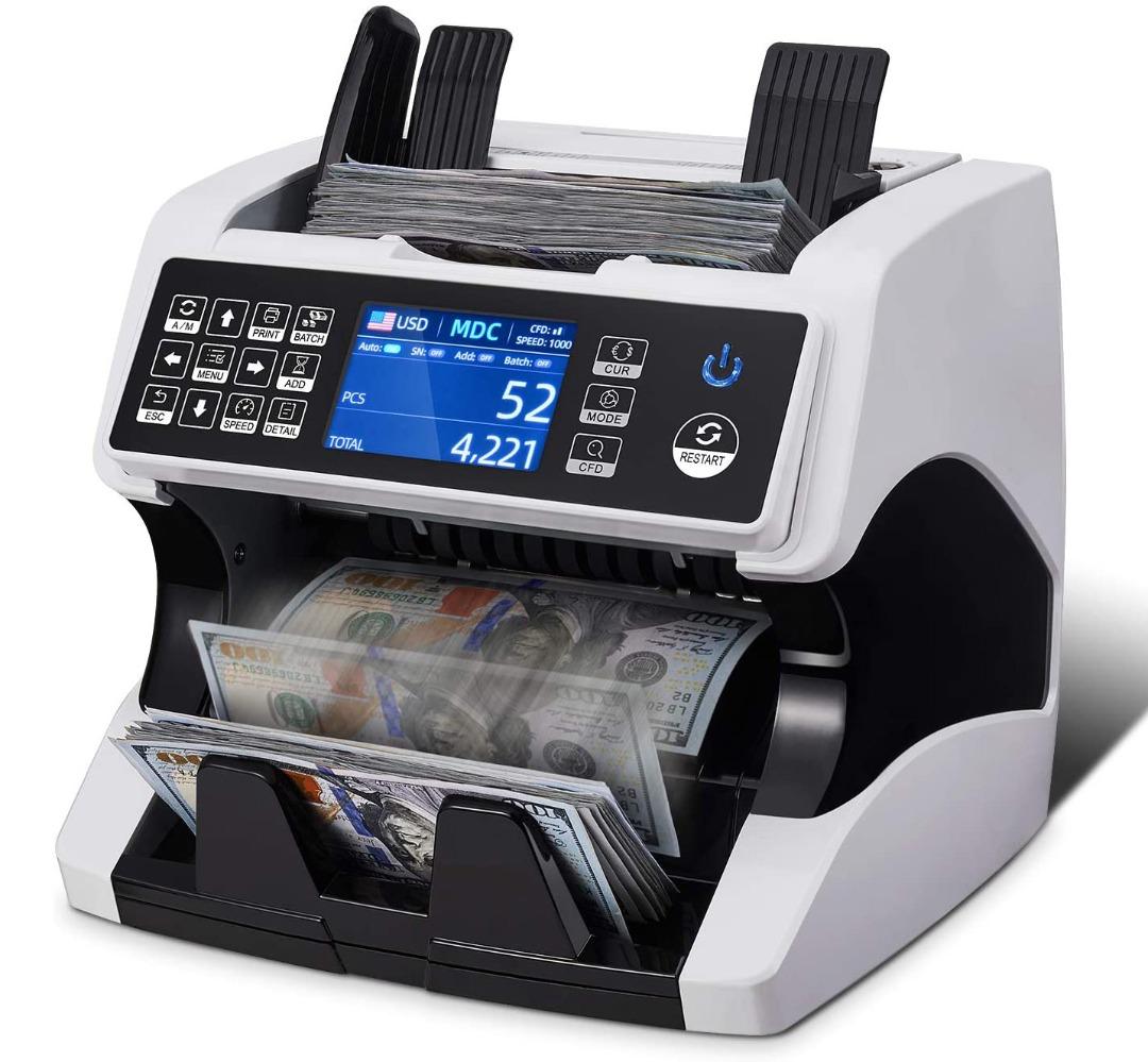 CIS Technology Note Counting Machine Multi-Currency Support