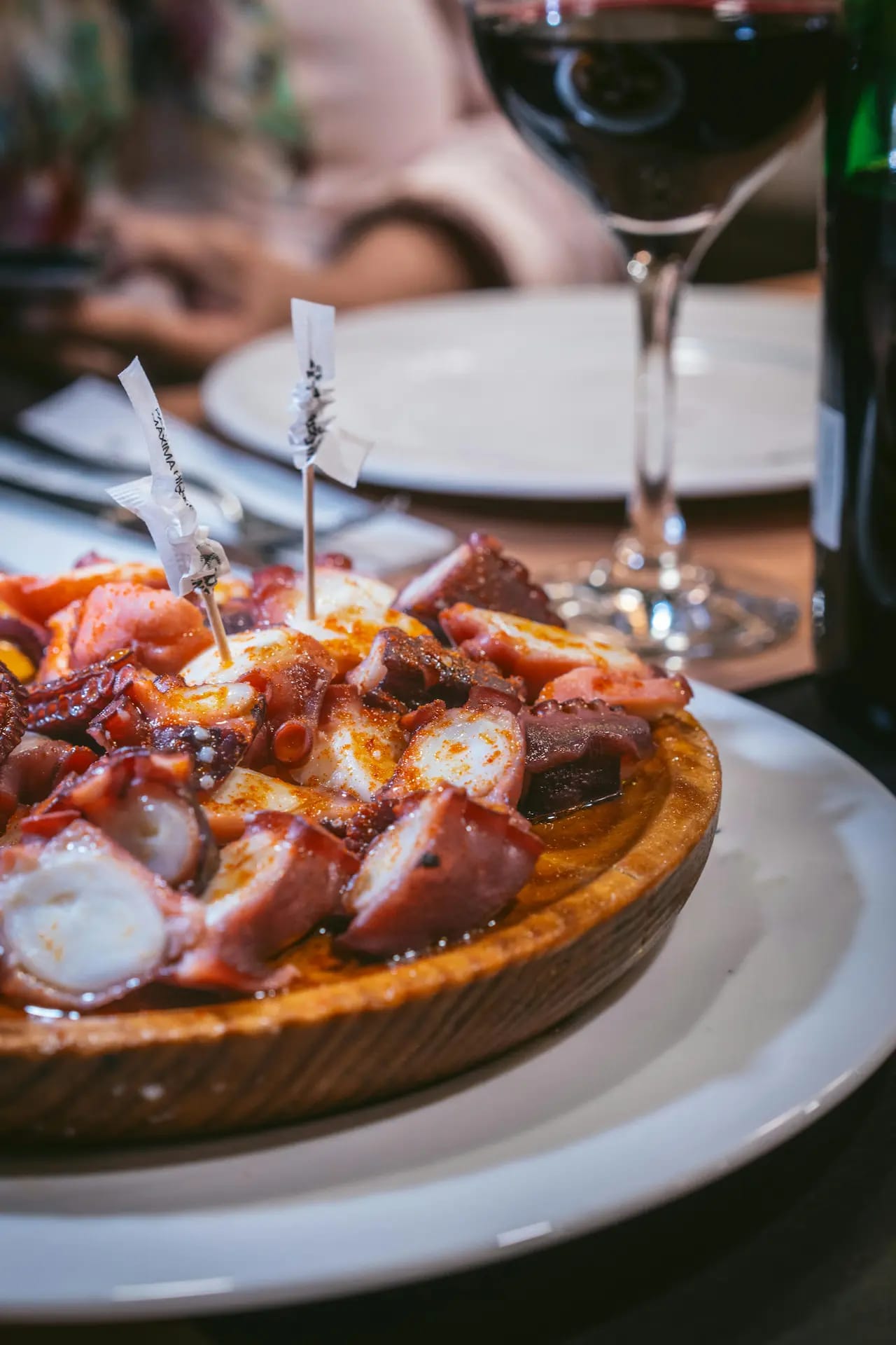 Pulpo a feira con pimentón