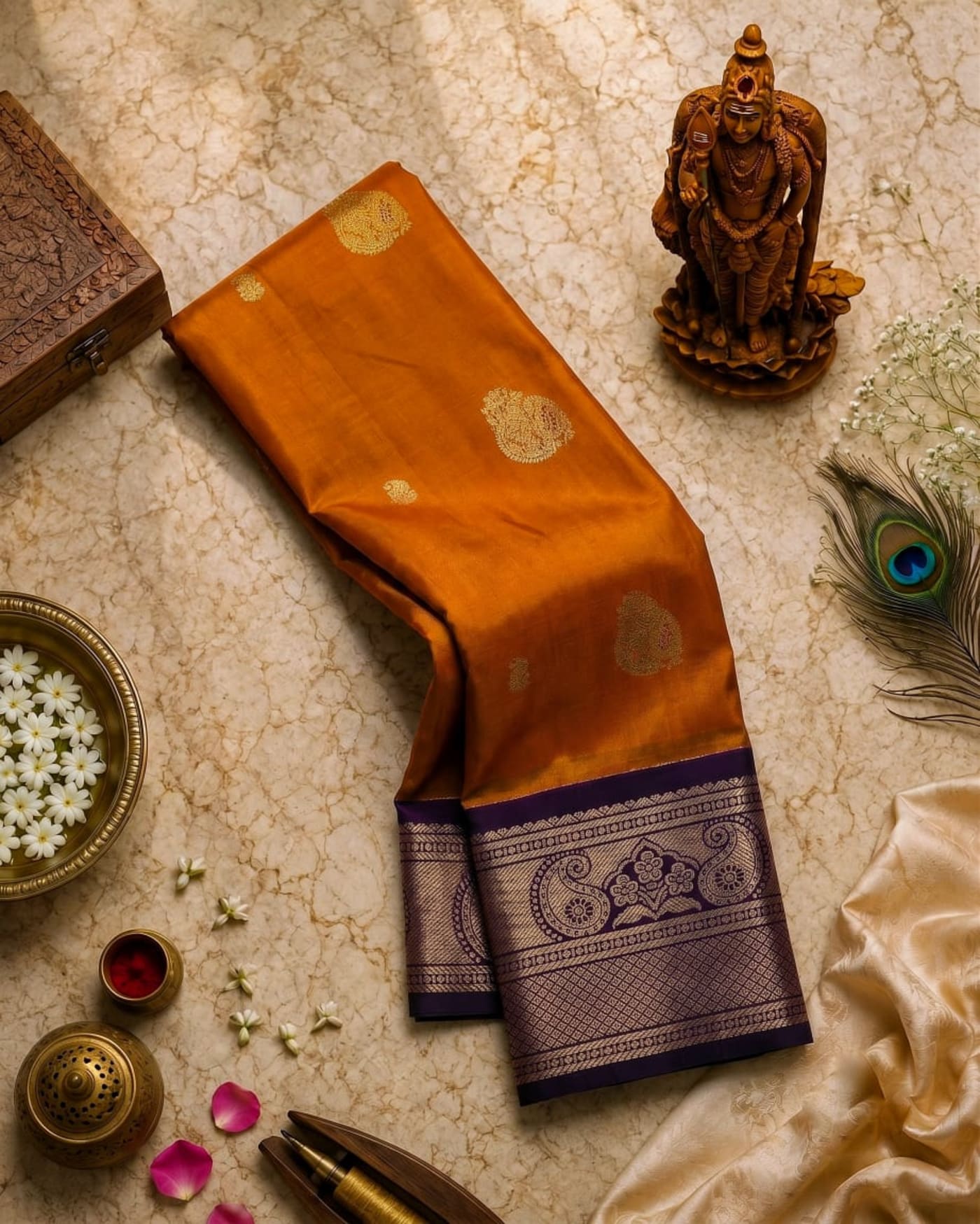 Mangalyam Korvai Soft Silk Saree 22 — main product view