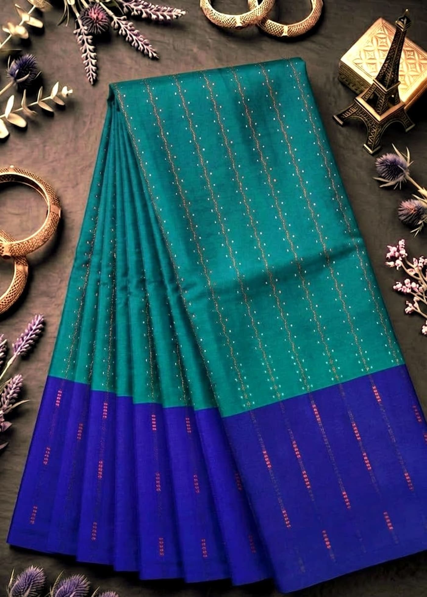 Party Wear Silk Saree 3 — main product view