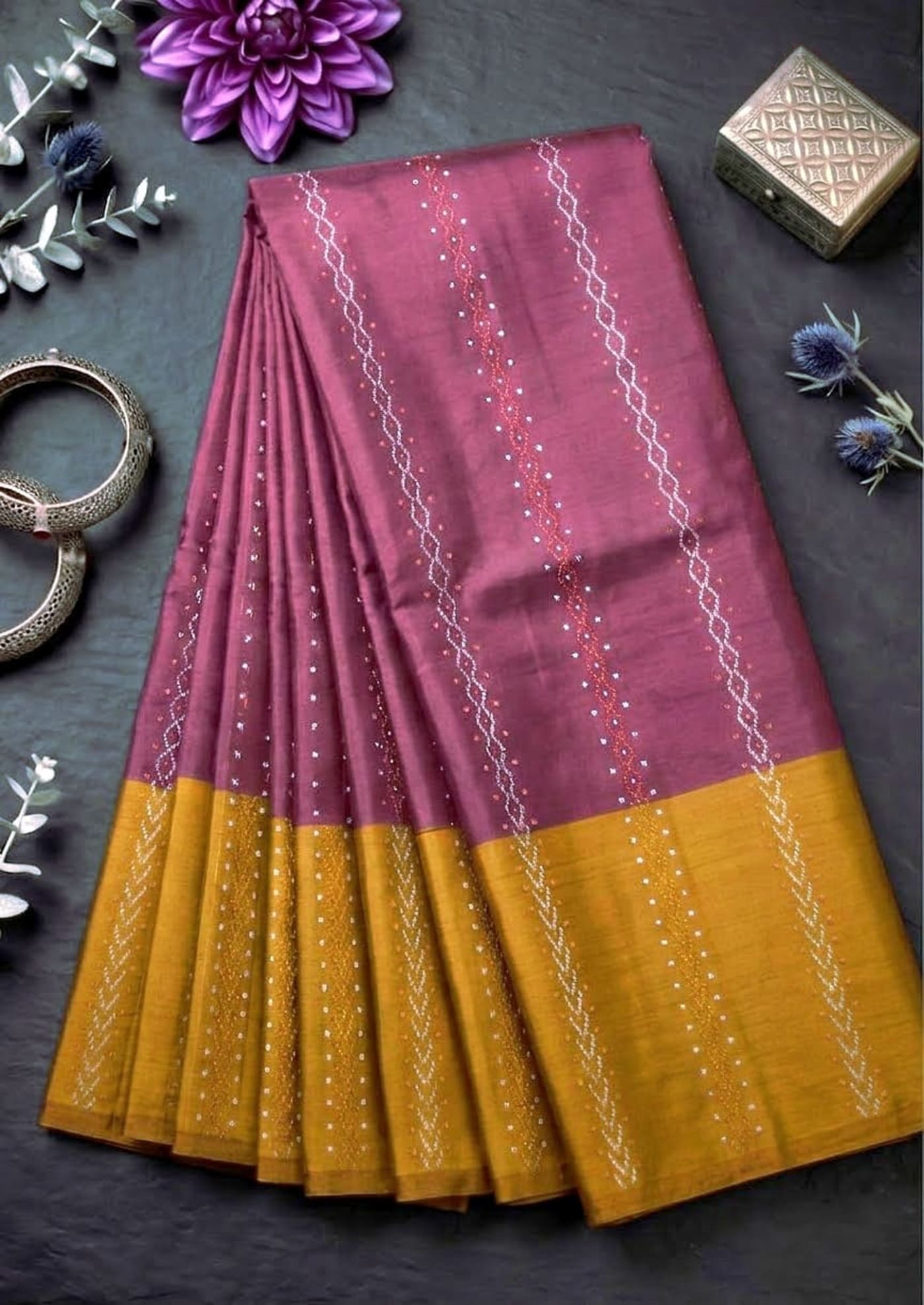 Party Wear Silk Saree 6 — main product view