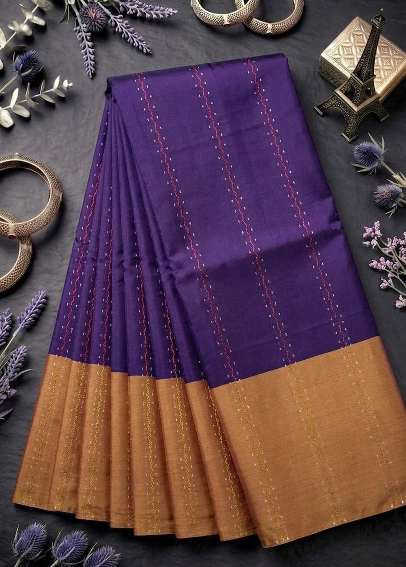 Party Wear Silk Saree 7 — main product view