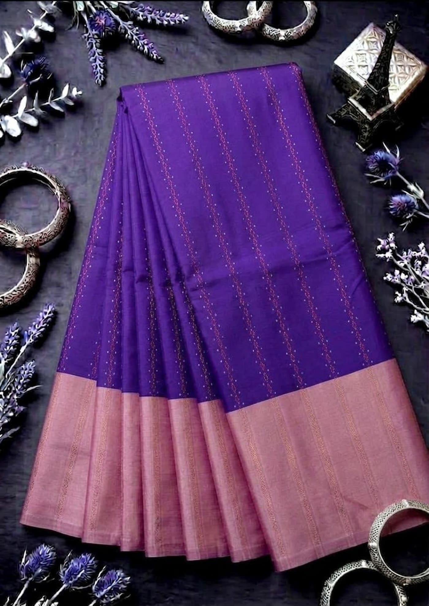 Party Wear Silk Saree 25 — main product view