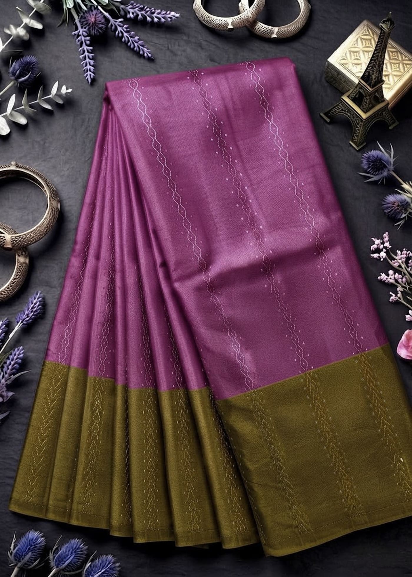 Party Wear Silk Saree 35 — main product view