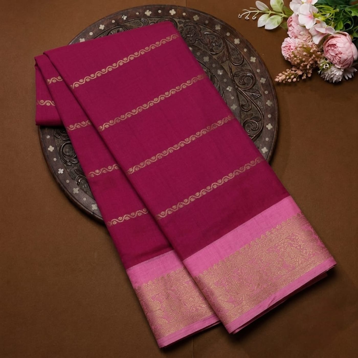 Sungudi Cotton Saree 2 — main product view
