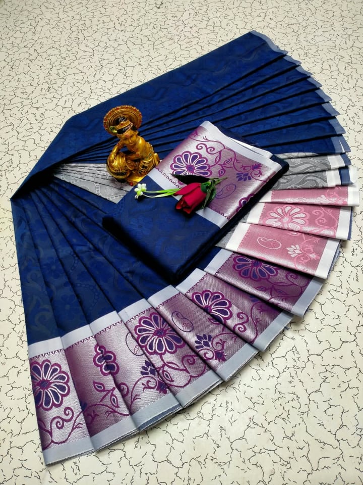 Poondhamil Art Silk Saree 6 — main product view