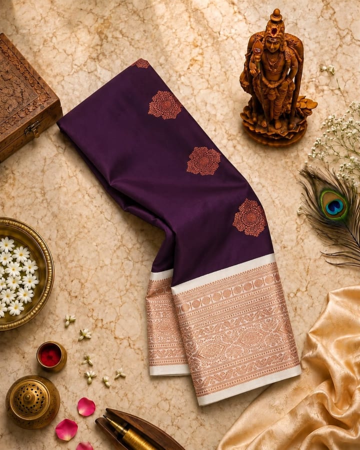 Mangalyam Korvai Soft Silk Saree 10 — main product view