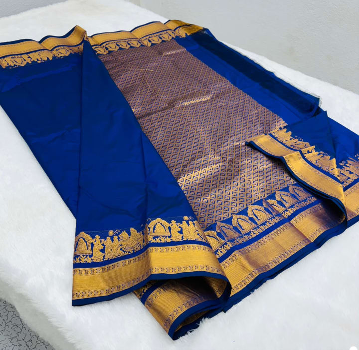 Pallakku  Soft Silk Saree 13 — main product view