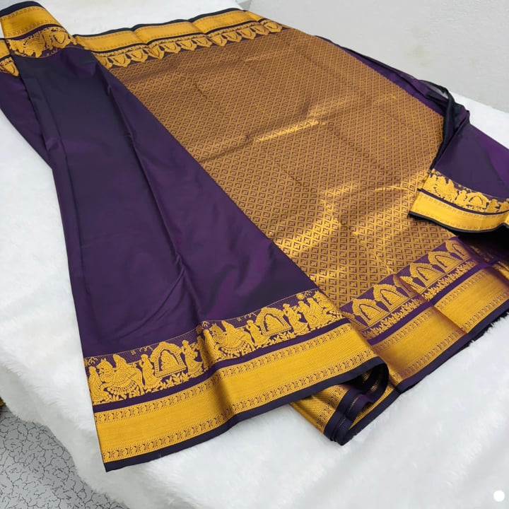 Pallakku  Soft Silk Saree 14 — main product view