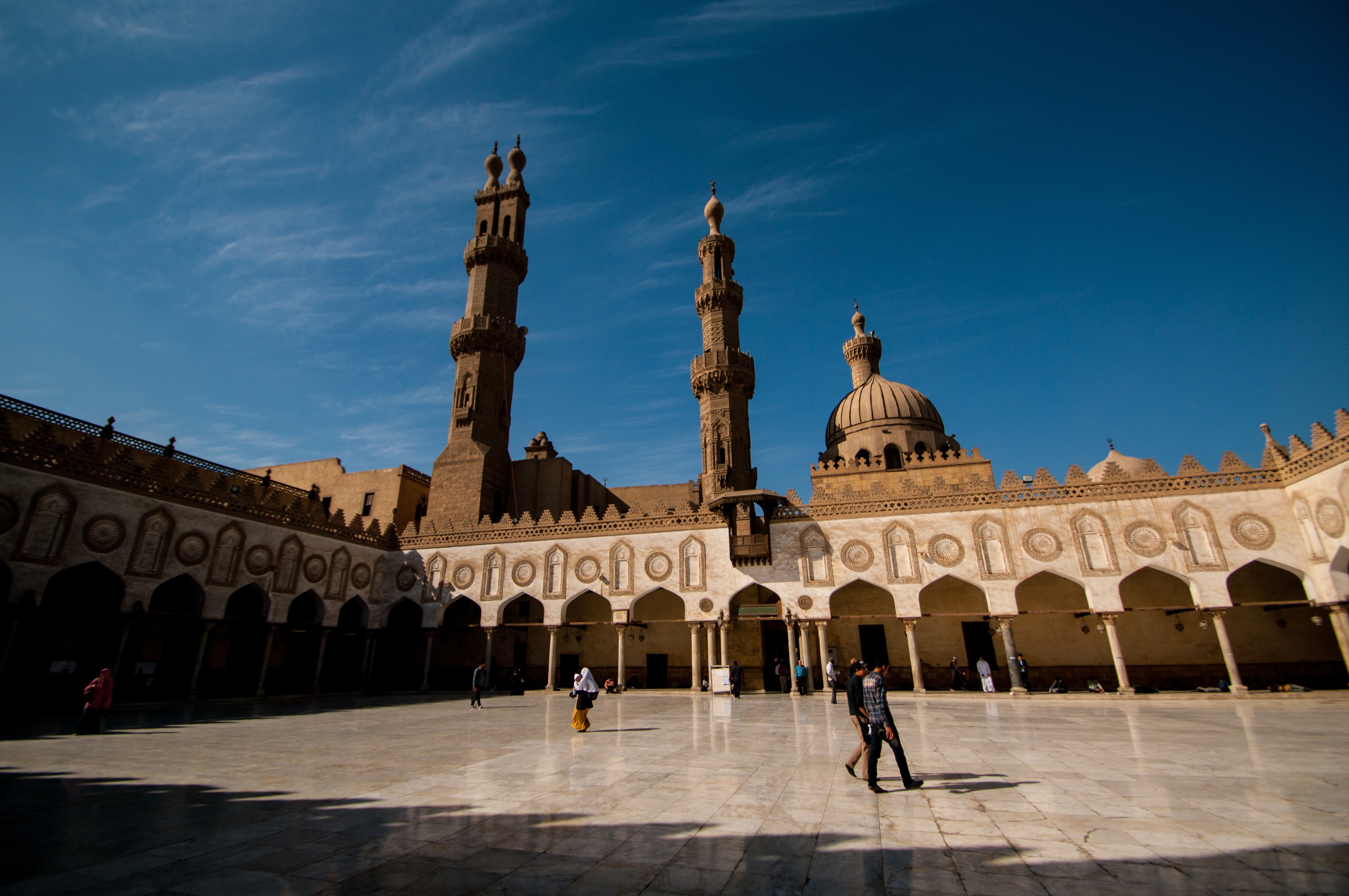 Étudiants à l’université en Égypte
