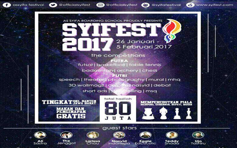 EVENT : "Syifest Aksi Nyata Untuk Ibu Pertiwi"