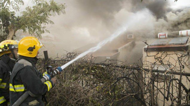 Kebakaran Besar Melanda Israel
