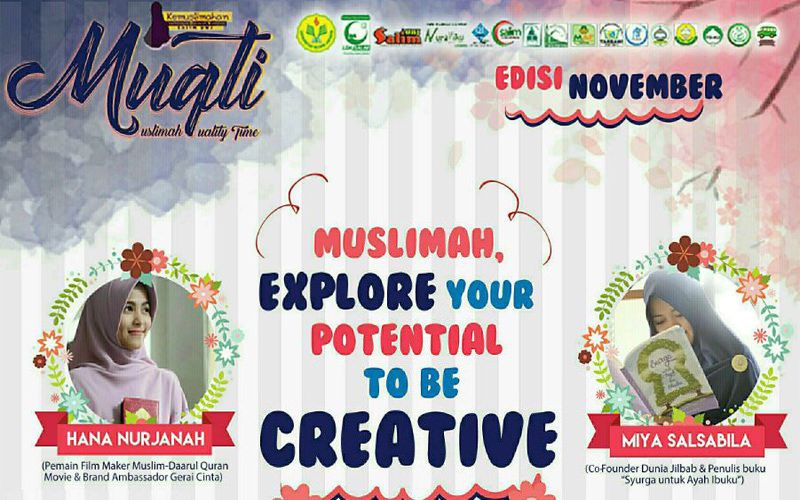 EVENT : " Muslimah, Explore Your Potential To Be Creative "
