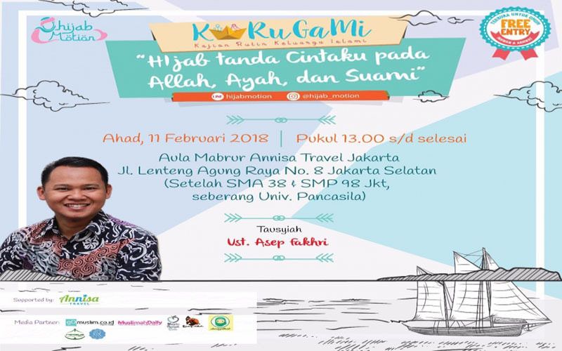 EVENT : "Karugami: Hijab Tanda Cintaku pada Allah, Ayah, dan Suami by Hijab Motion"