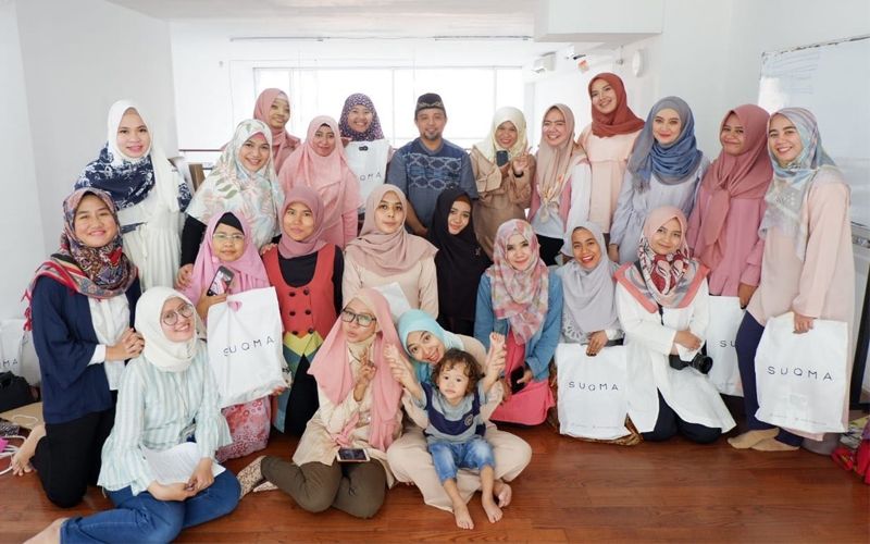 Kebersamaan Para Jurnalis Berhijab Lintas Media