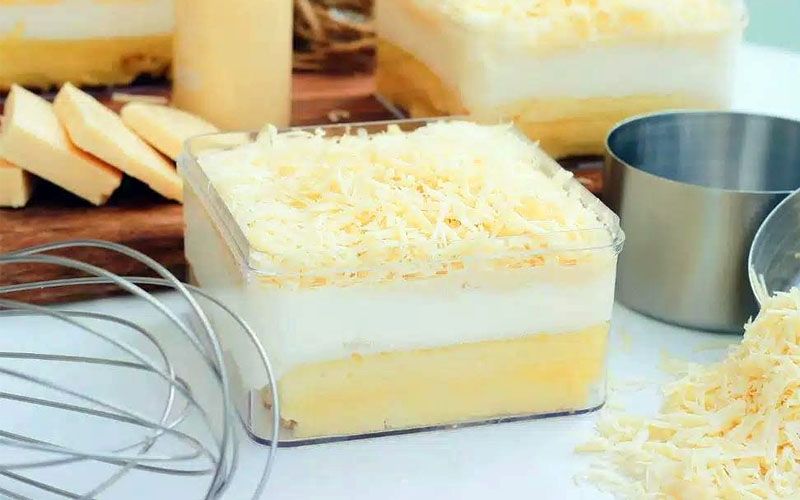 Coba Buat Dessert Box Milk Bath Cake di Rumah, Yuk!
