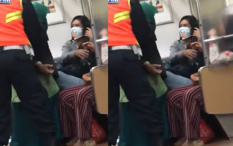 Viral Penumpang KRL Rebutan Kursi Prioritas hingga Jambak Rambut