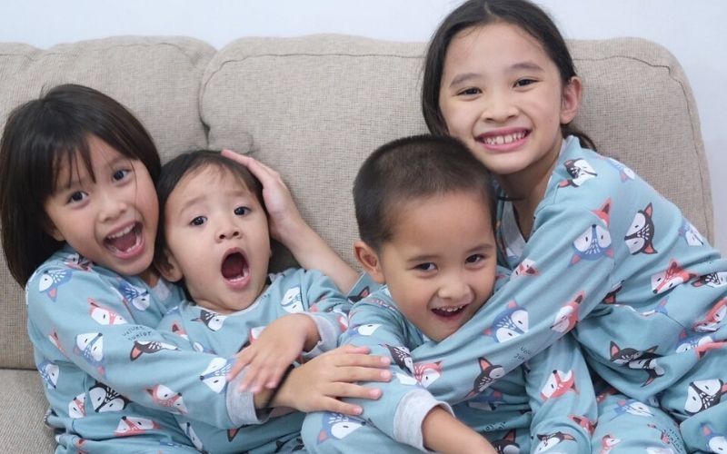 Main Film Horor, Empat Anak Zaskia Mecca Terlihat Gemas