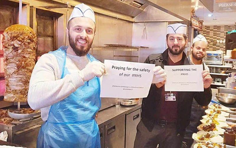 Restoran Palestina di London Sediakan Makanan untuk Garda Depan Corona