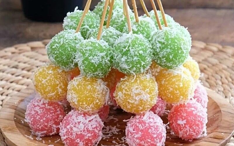 Resep Sate Singkong Pelangi, Jajanan Tradisional yang Ngangenin