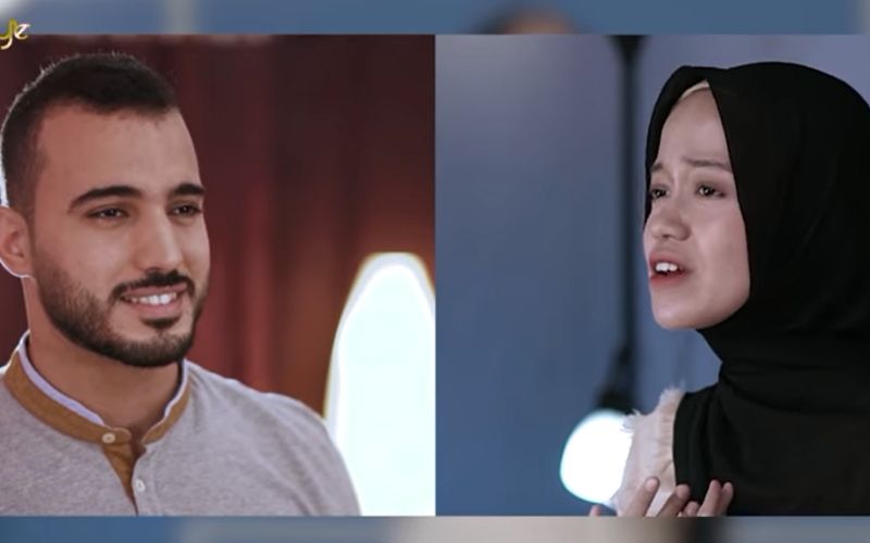 Lirik Al Musthofa - Alma Esbeye feat Tarek Cover