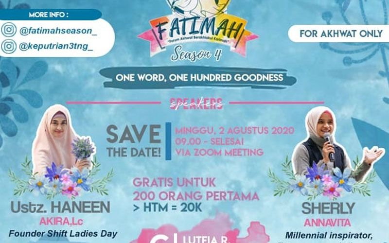 EVENT: FATIMAH Season 4 - Keputrian SMAN 3 TANGERANG